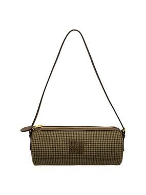 Miumiu Beige Dark Brown Wool Leather #371726M14B